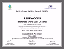 Mahindra-Lakewoods-IGBC