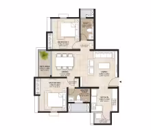 2BHK - Unit Plan copy