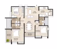 3BHK - Unit Plan copy